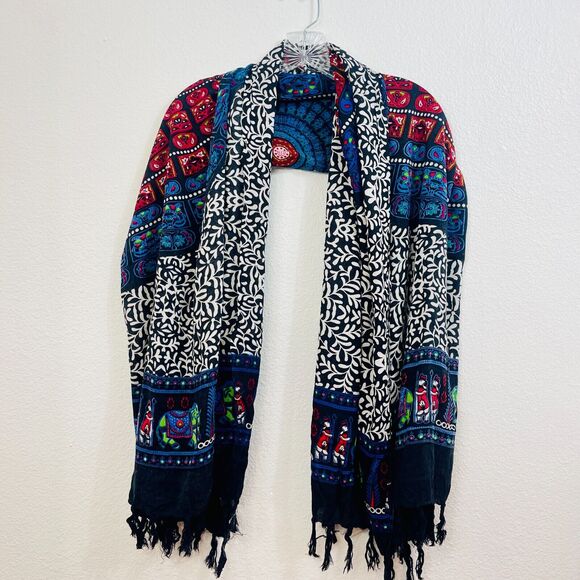 Pareos Del Mar Sarong Wrap Cover Up One Size Multicolor Summer Beach Resort - Picture 9 of 12